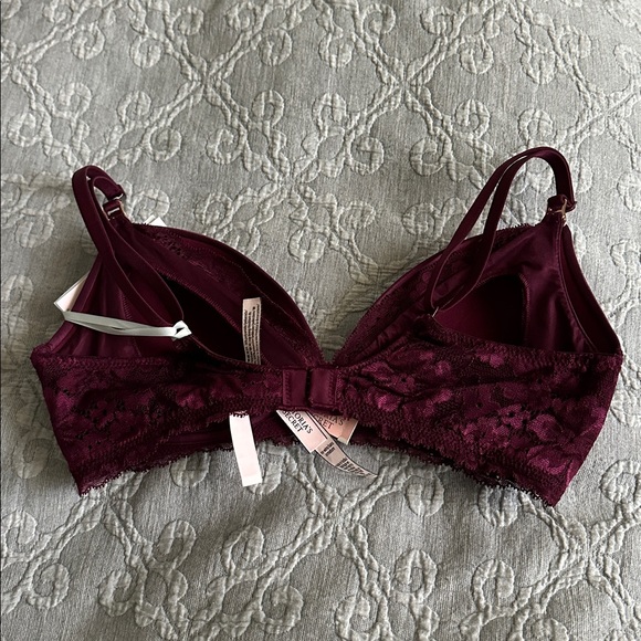 Victoria's Secret Deep Purple Lace Bra Maternity Nursing - Picture 5 of 10